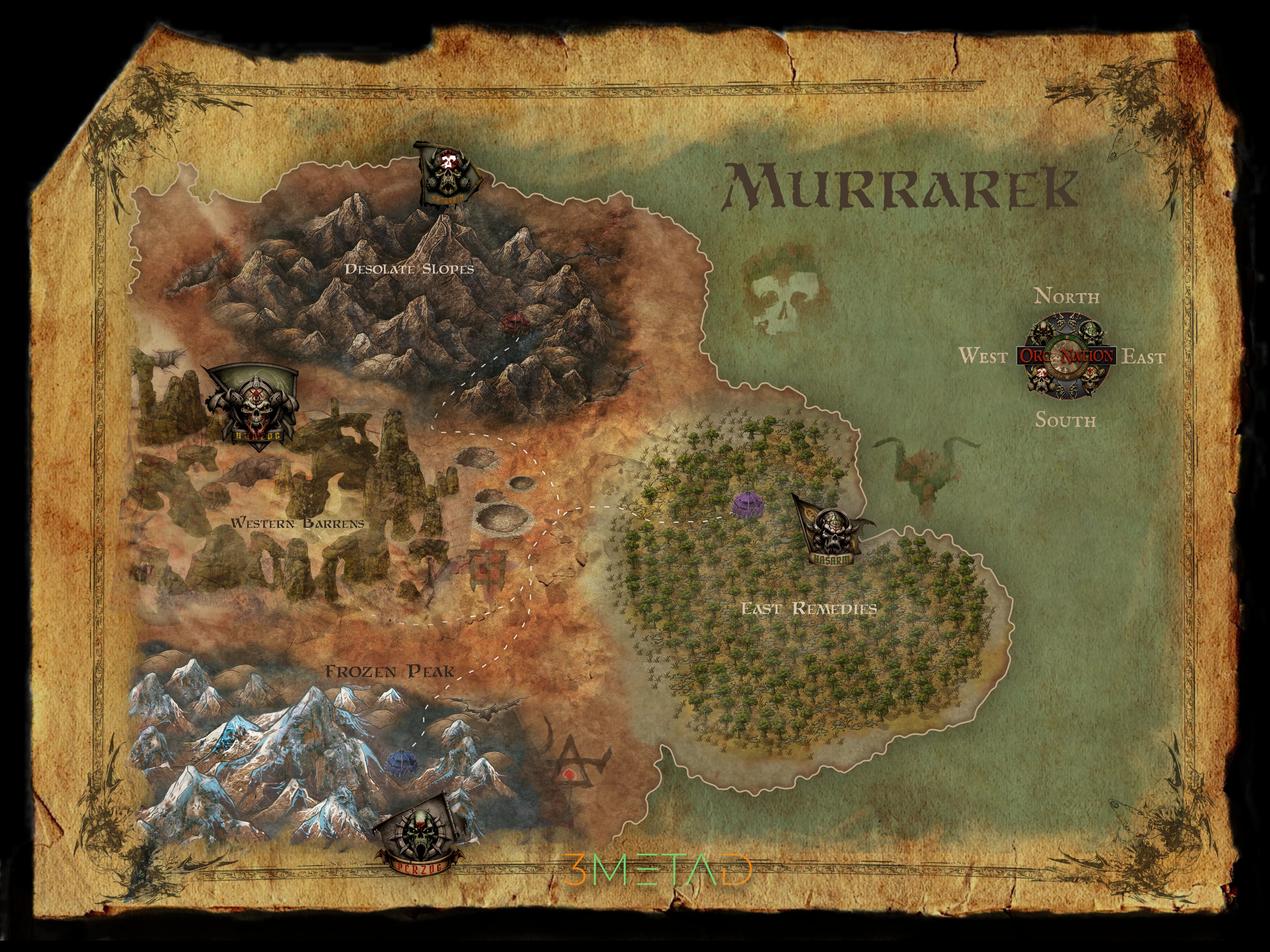 Orc Nation Map